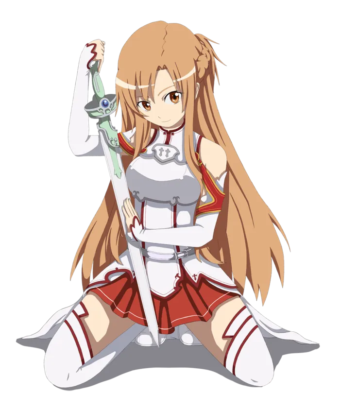 女武士素材卡通简笔