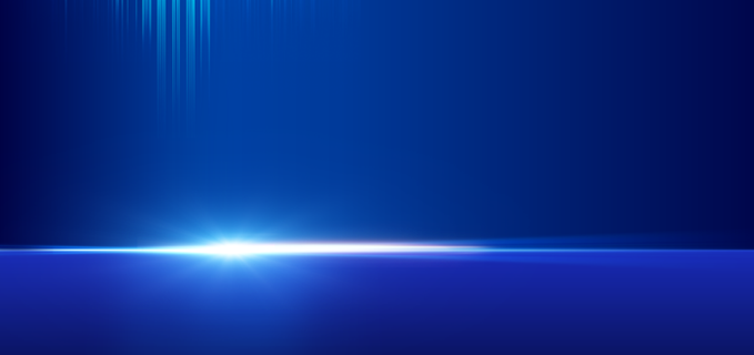 蓝色底图渐变光辉光晕