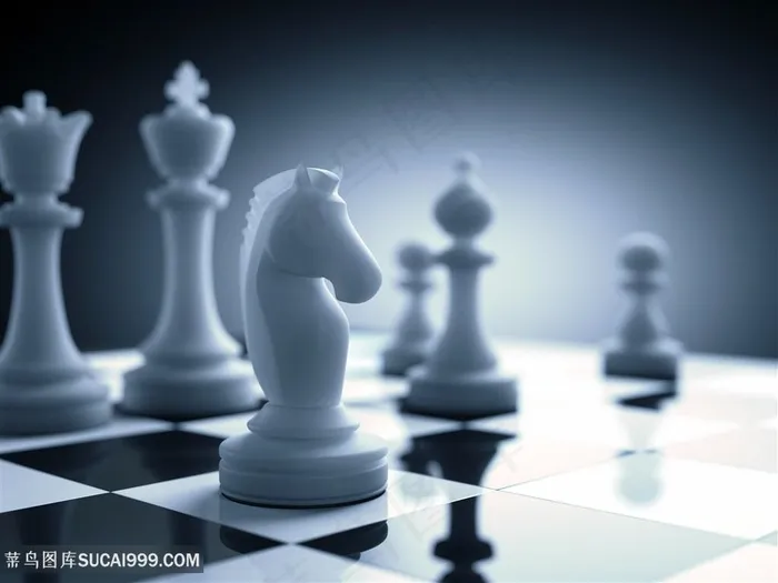 创意棋子特写高清图片