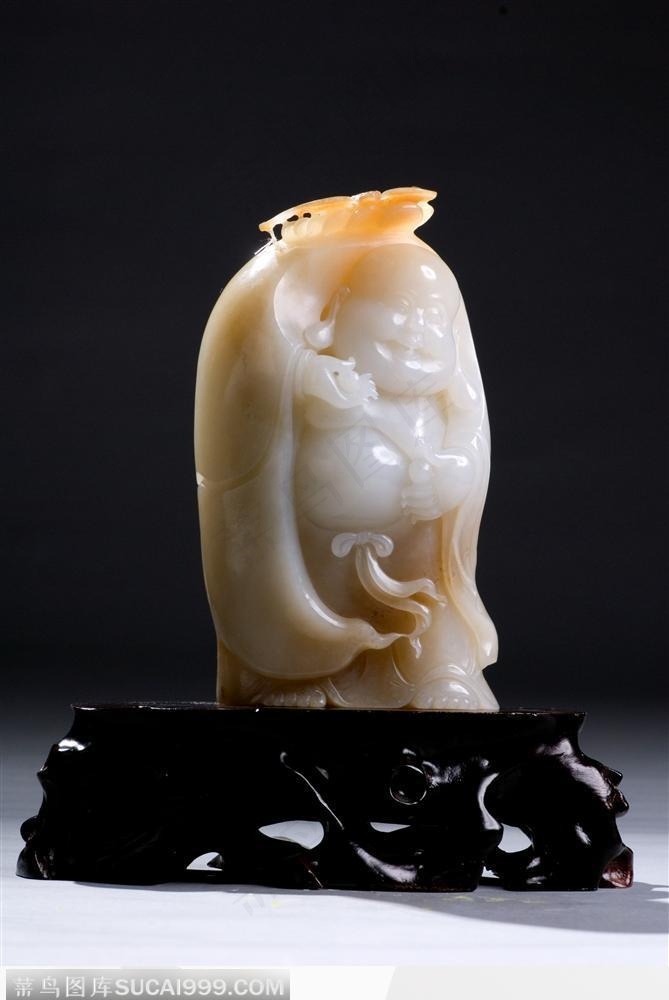 中华传统-褐色的弥勒大佛