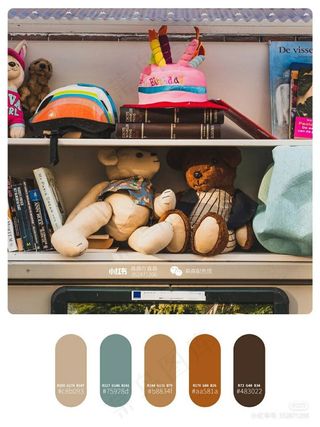 高质量插画配色色卡