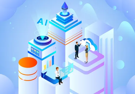 商务2.5D未来科技商务素材