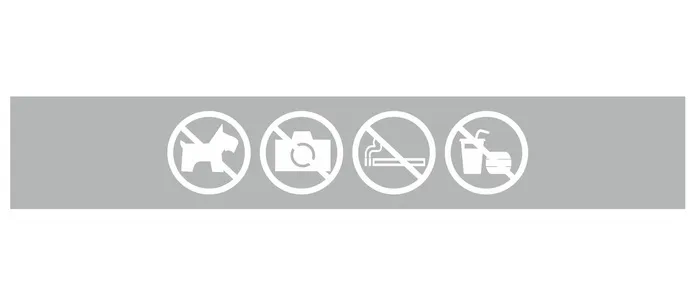 矢量腰线禁止标cdr矢量模版下载