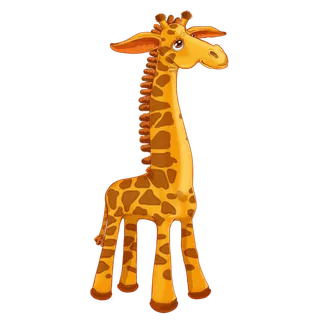 长颈鹿卡通 (2)