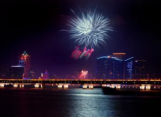 澳门国际烟花节的烟花图片-第4张