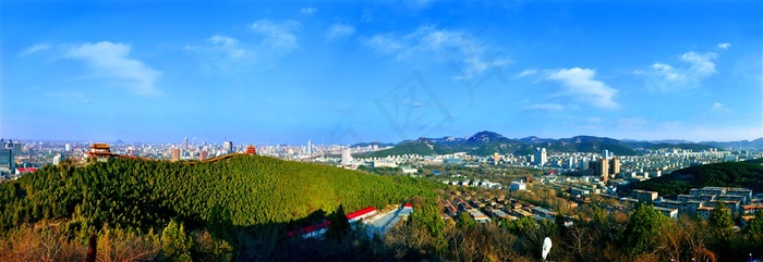 山东泉城风貌