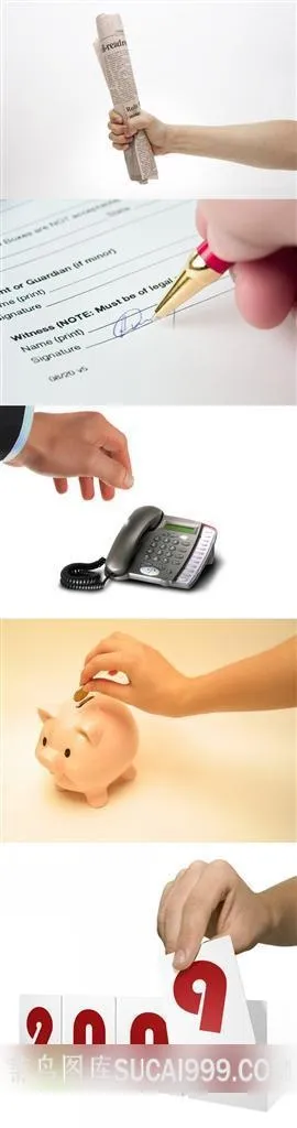各种生活手势动作素材