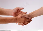 手的表情-拜托与信任