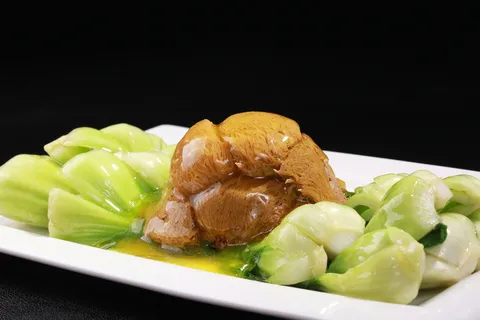 猴头菇扒菜胆 (3)