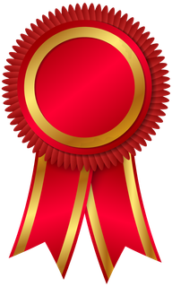 少儿兴趣班红色徽章素材