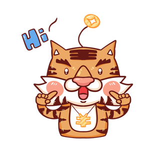 2022虎年可爱ip表情包打招呼