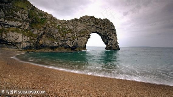 沙滩海景唯美壁纸