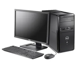 免抠黑色台式电脑实物图片