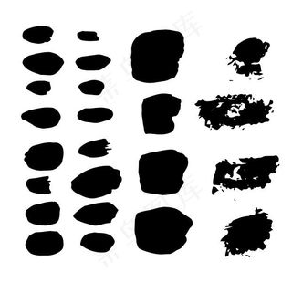 笔触 笔画 毛笔