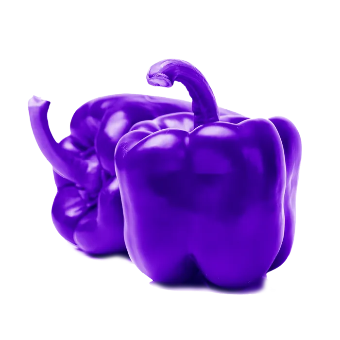 食材紫椒免抠图