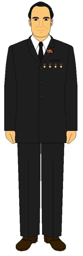 列昂尼德·勃列日涅夫 PNG免抠(316x970)