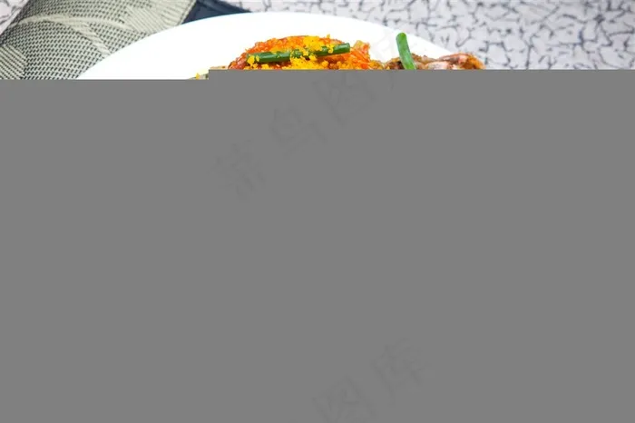 海鲜螃蟹盖浇饭