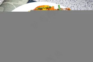 海鲜螃蟹盖浇饭