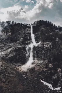 高山流水瀑布风景图片 高山流水瀑布风景图片