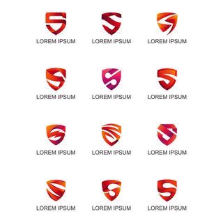 图标识标志公司字母企业商标品牌LOGO设计素材矢量模板