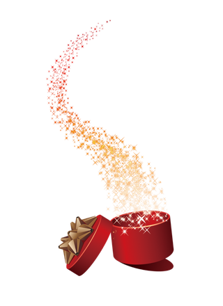 卡通彩色星星礼品包