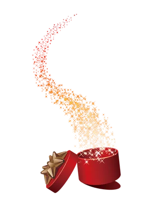 卡通彩色星星礼品包