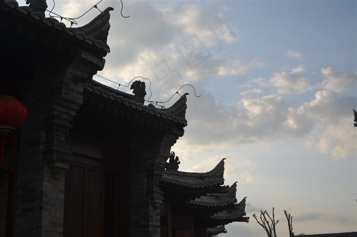 静谧的白鹿原天空