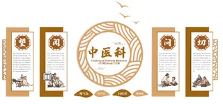 中医展馆展厅文化墙