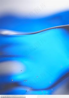 清纯水韵-蓝色起伏的水纹