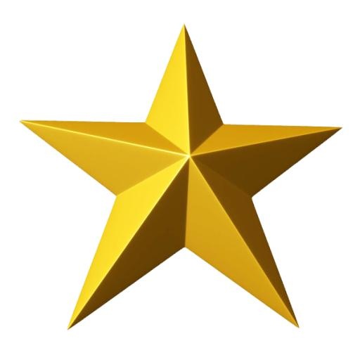 星星 PNG免抠(600x600)
