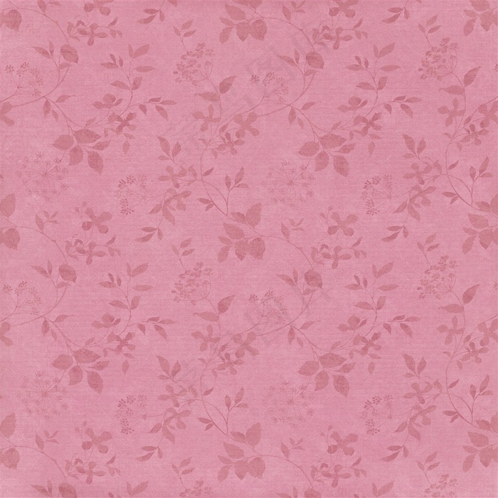精美粉色墙纸花纹