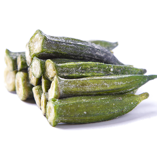 清新秋葵干果超市商品白底图免抠实物摄影png格式图片透明底