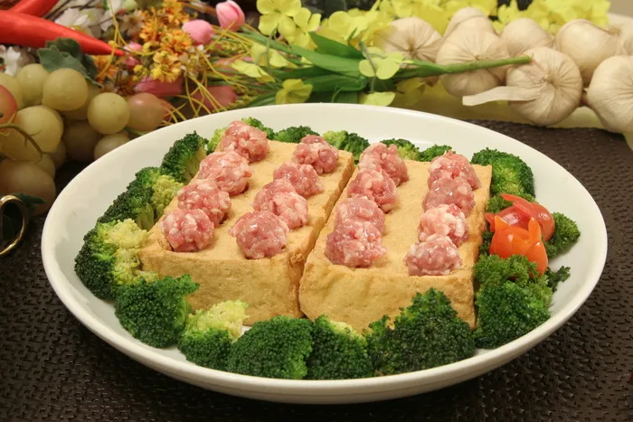 06  碧绿龙眼豆腐-福林居