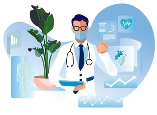 扁平化人物场景办公互联网等距ai矢量设计网页海报UI素材插画