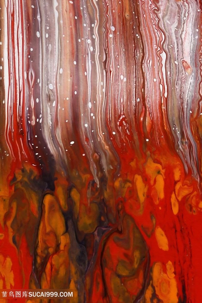 水彩唯美时尚抽象艺术画