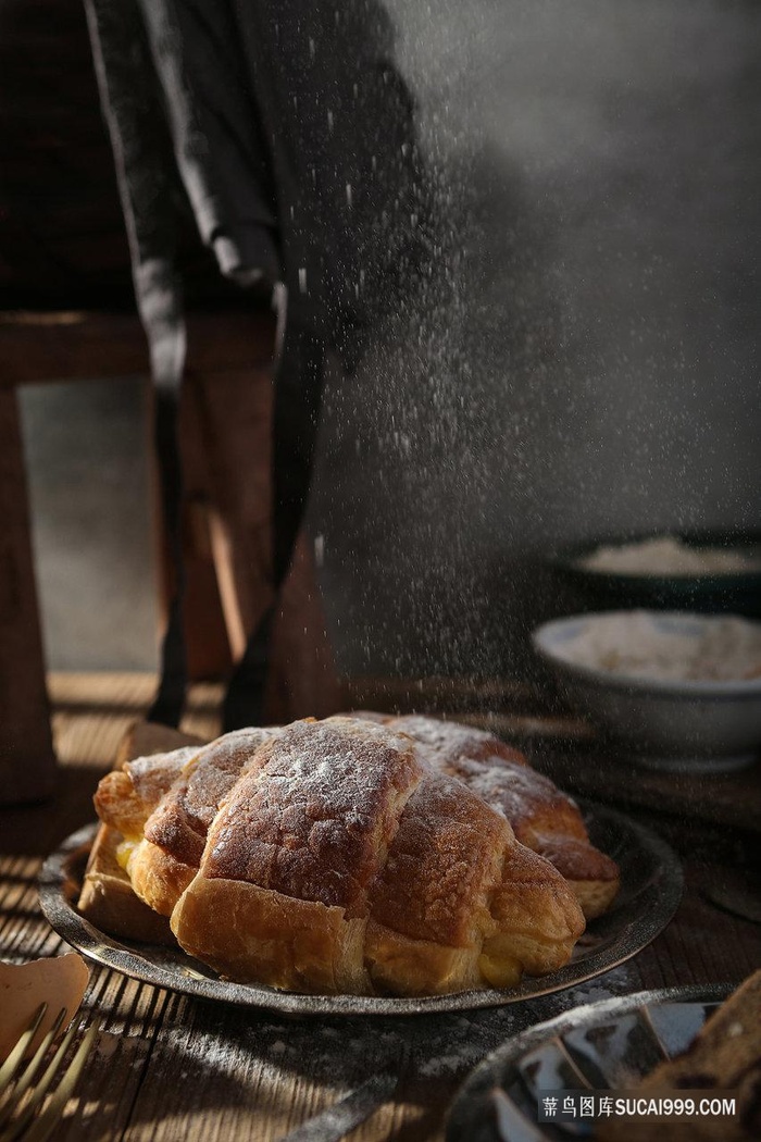西餐面包场景图