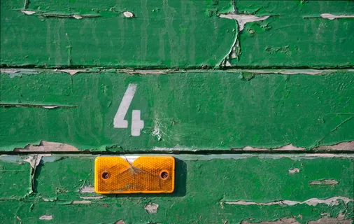 绿色涂漆木板图片