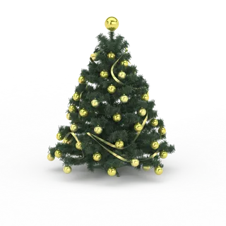 圣诞节平安夜圣诞树免扣素材圣诞元素