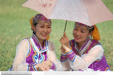 甘肃省肃北蒙古族姐妹花