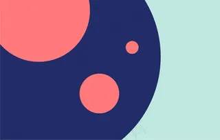 炫彩几何图形背景 几何艺术设计