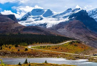 冬天自然背景风景