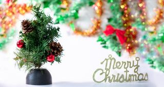 圣诞节圣诞小树圣诞球装饰圣诞节快乐