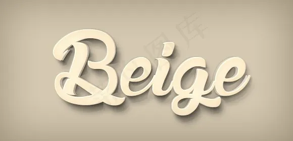 ps3D立体字效(580x280)psd模版下载