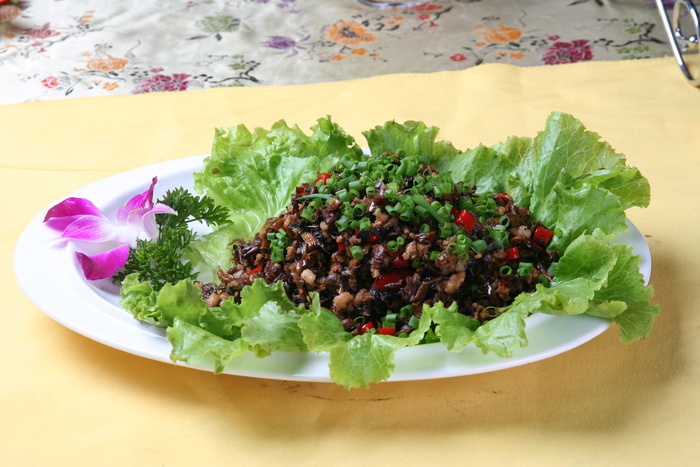 肉松外婆菜 (1)