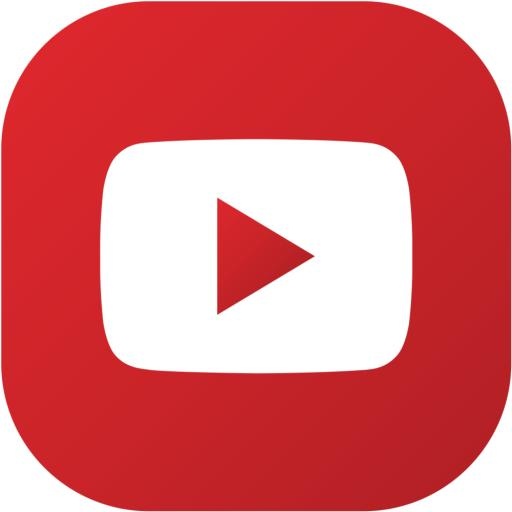 Youtube标志 PNG免抠(1000x1000)