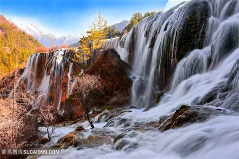 九寨沟之珍珠滩瀑布