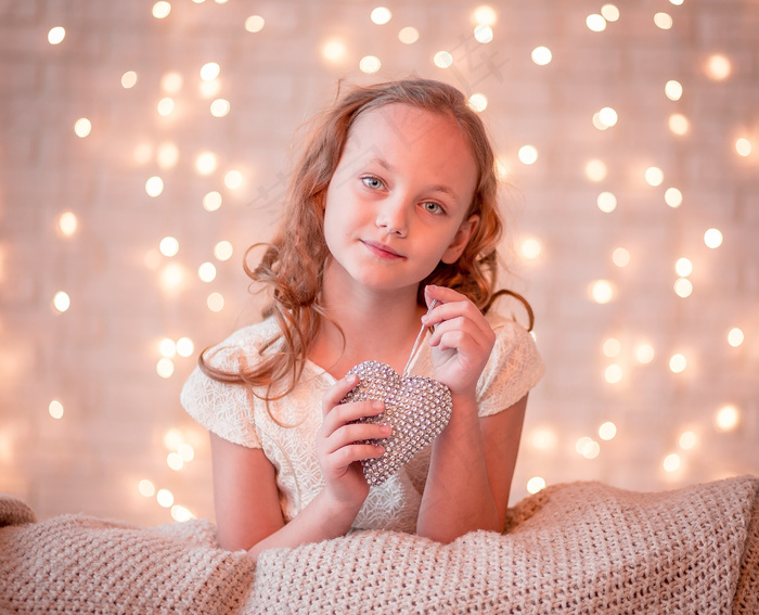 清新唯美可爱的女孩摄影图片