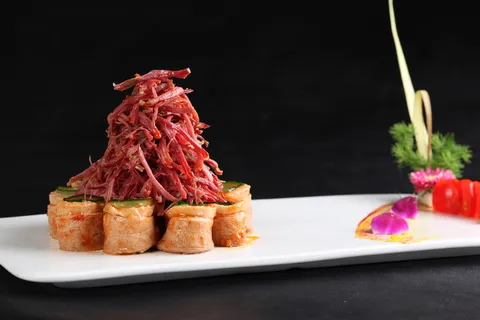 L00124金丝黑椒鸭脯 (1)