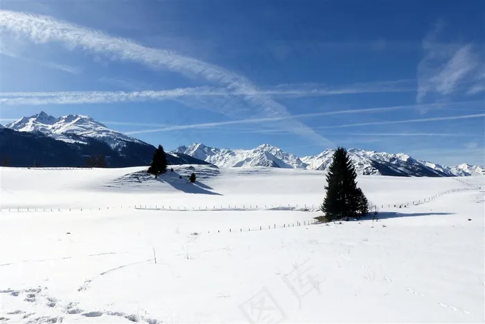 雪山美丽风光