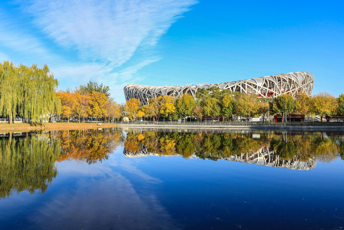 北京奥林匹克公园鸟巢